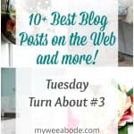 various pictures of crafts and diy projects with title 10 best blogs on the web and more tuesday turn about #3