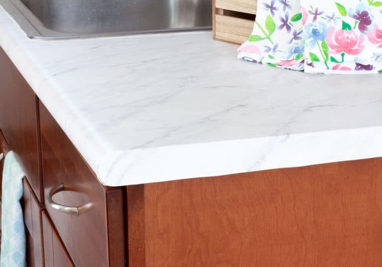 DIY Cheap Countertops with Contact Paper