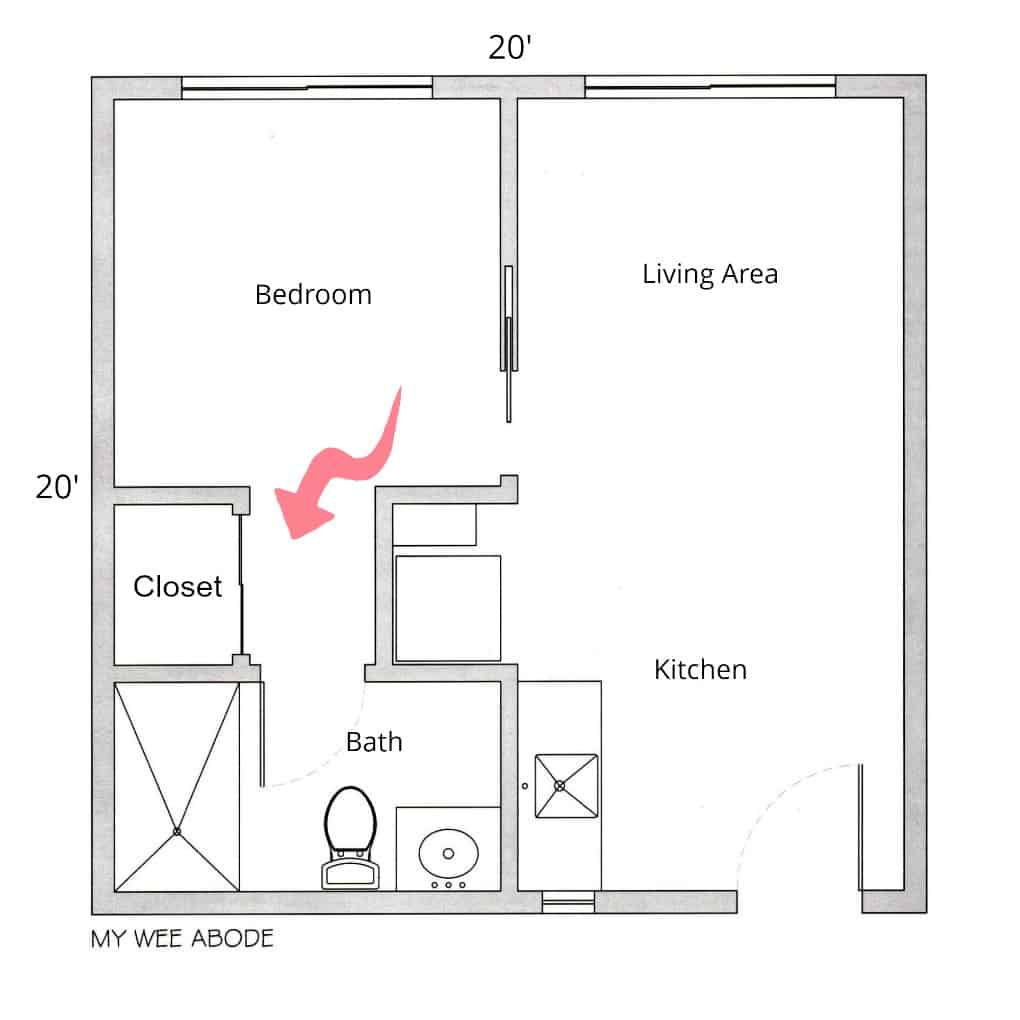 install wireless ceiling light floor plan of small apartment