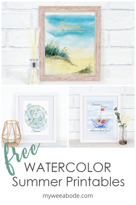 Free Summer Printables That Will Freshen Up Your Home
