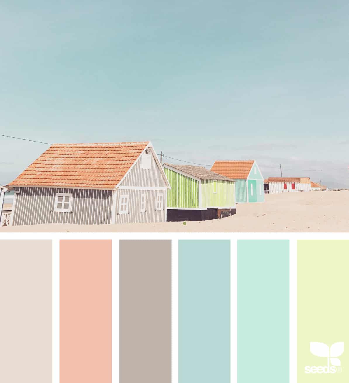 bathroom color schemes beach houses in many colors and palette