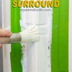 paint a shower tile surround images of ugly brown shower tile surround detail