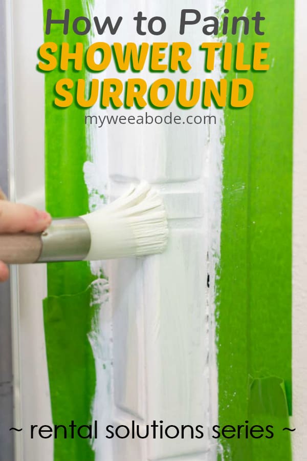 How to Paint Ugly Shower Tile with Amazing Results