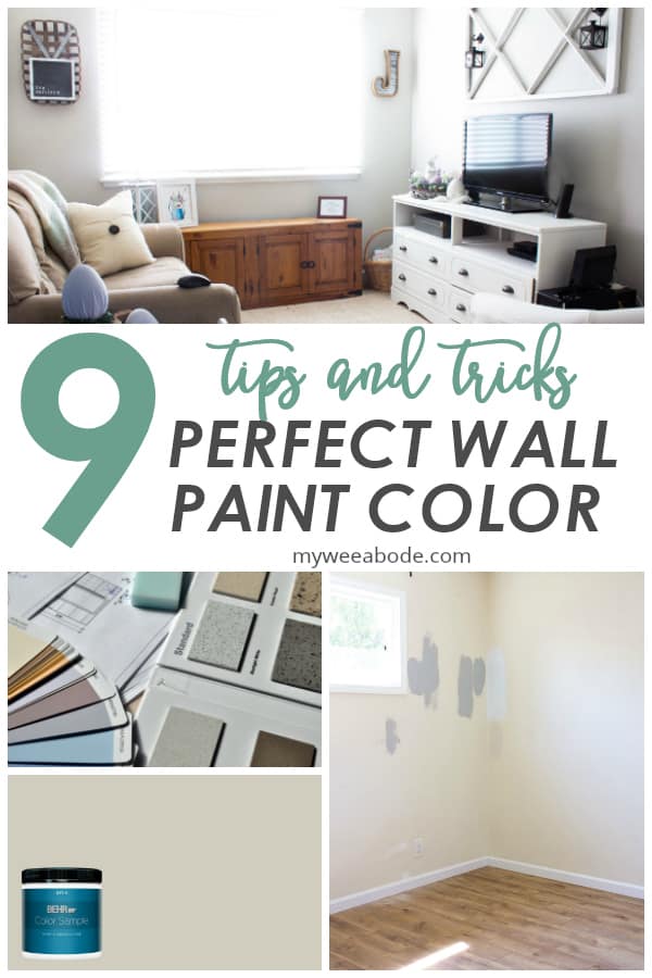 9 tips for choosing the perfect wall paint color