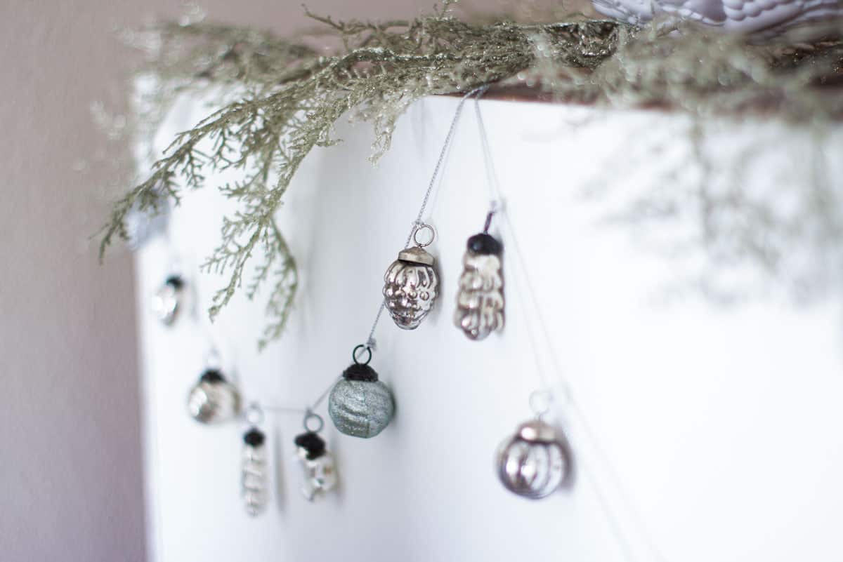 How to Make a Vintage-Look Mercury Ornament Garland