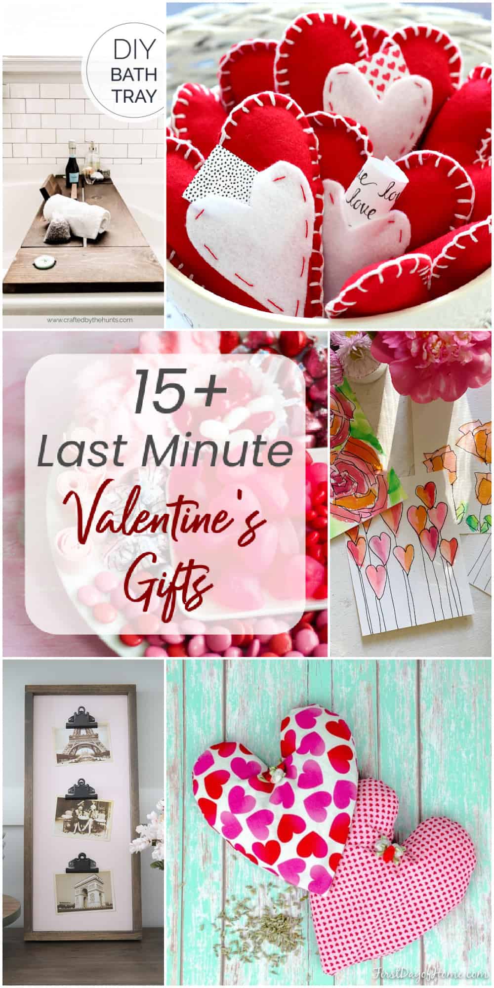 last minute diy gifts for your valentine collage of diy gifts