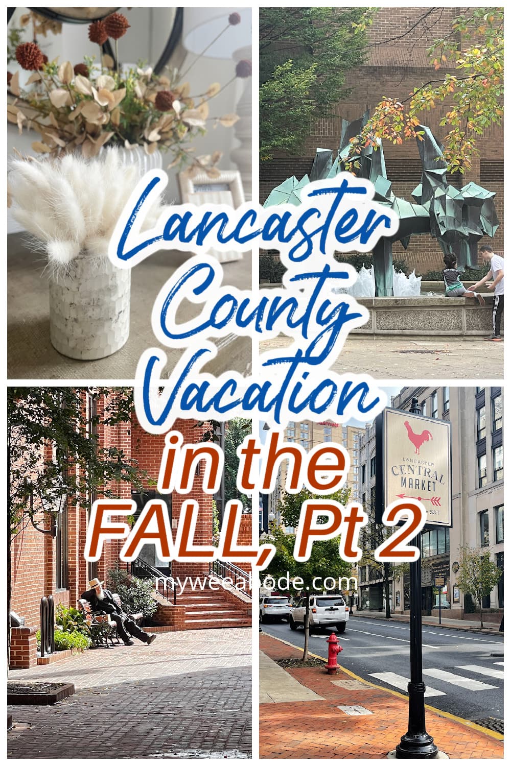 vacation in lancaster county collage part 2