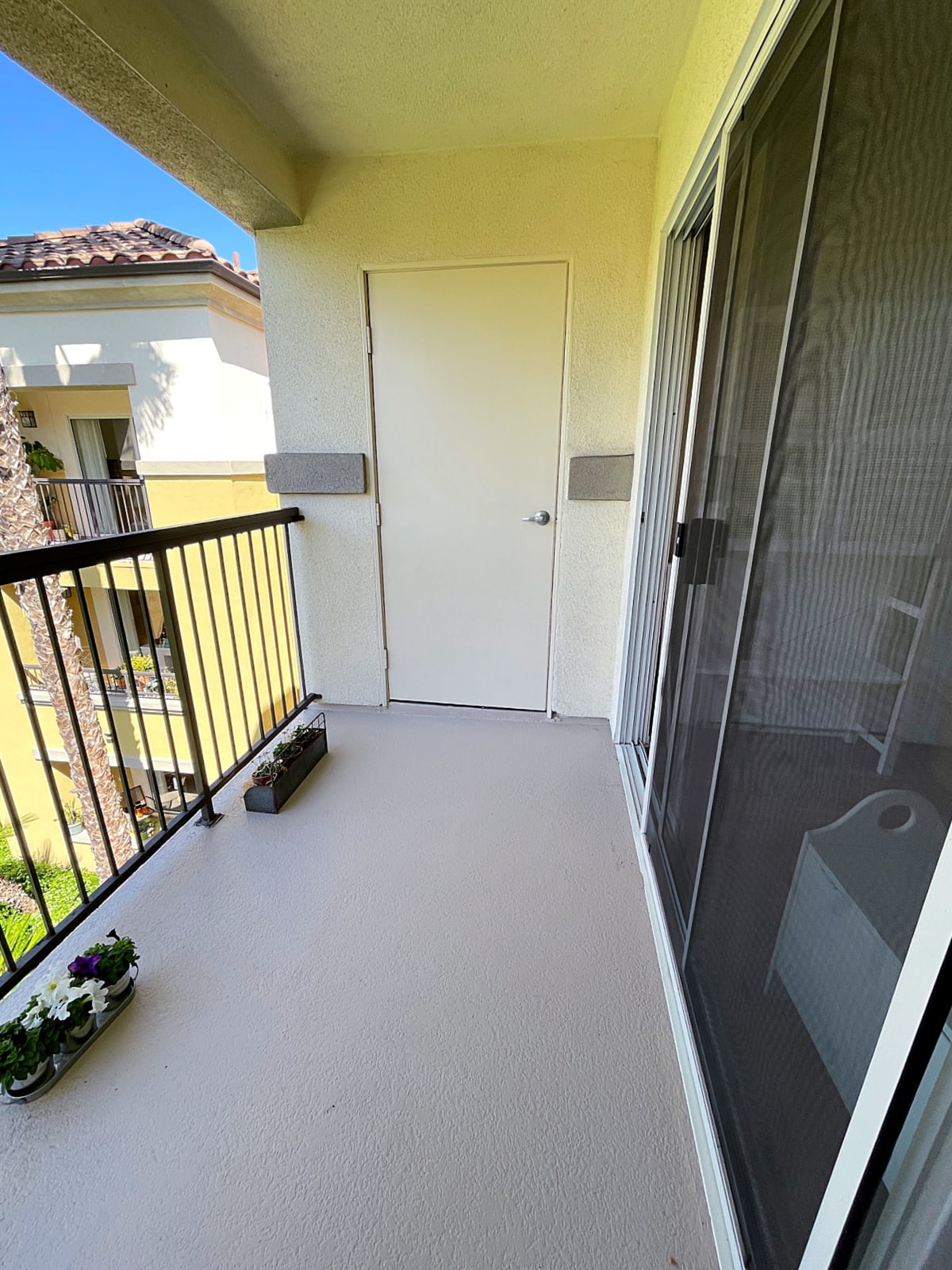 introducing my wee abode again balcony with door