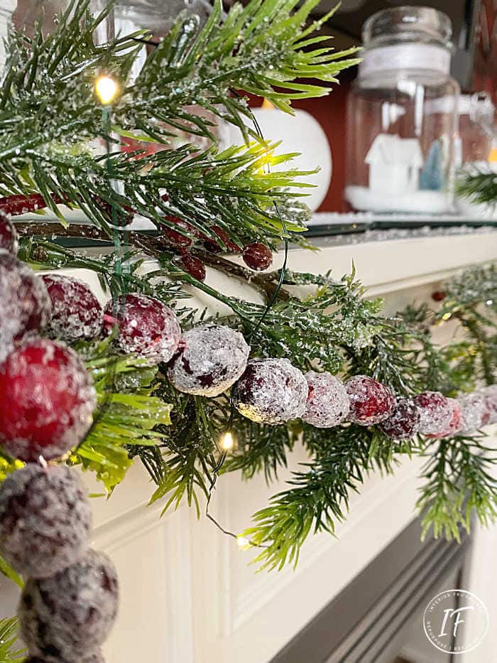 tuesday turn about 176 cranberry bliss cranberry garland with pines