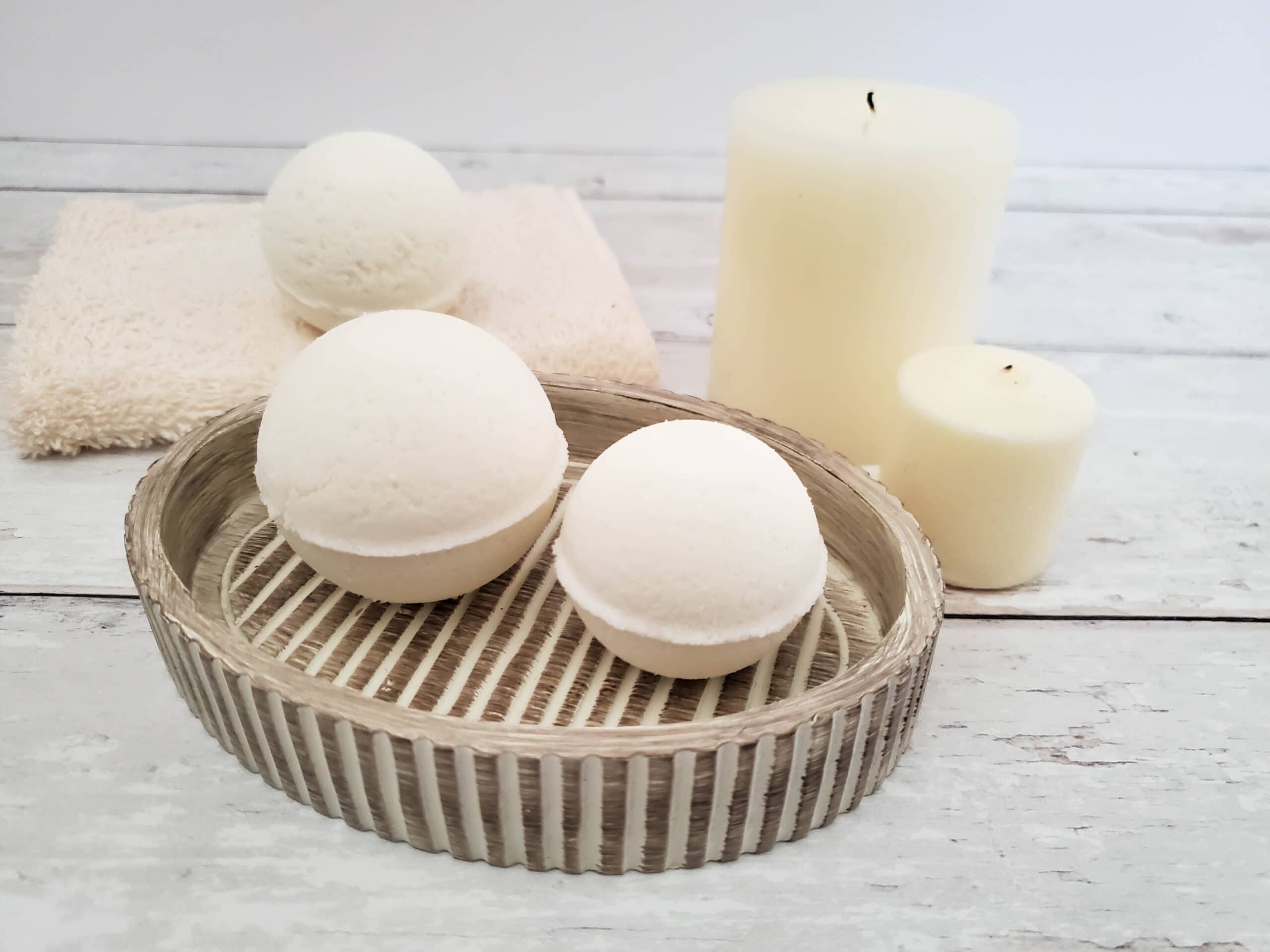 tuesday turn about 177 seasonal preparations bath bombs on soap dish with candles