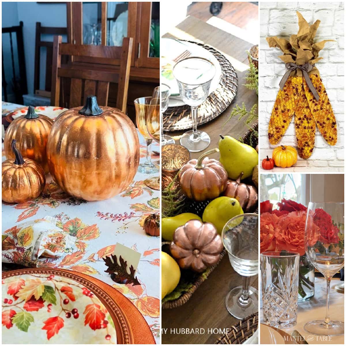 tuesday turn about 178 thanksgiving tables collage