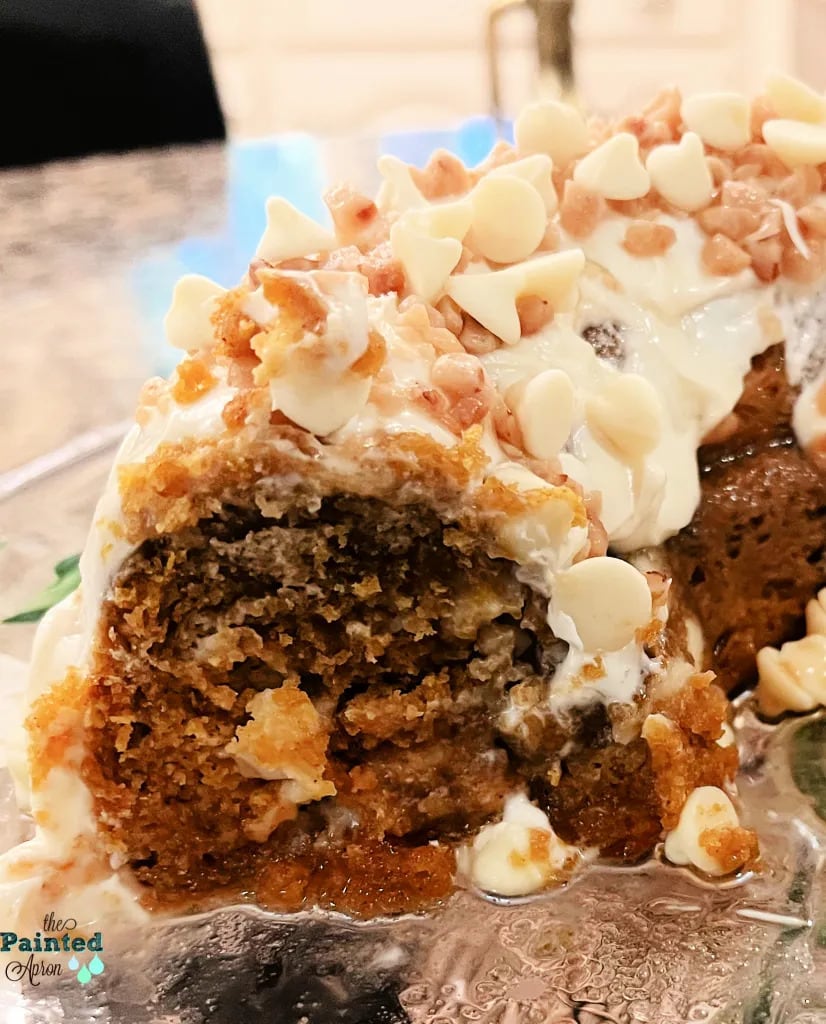tuesday turn about 221 pumpkin recipe picks image of pumpkin bundt cake with white frosting