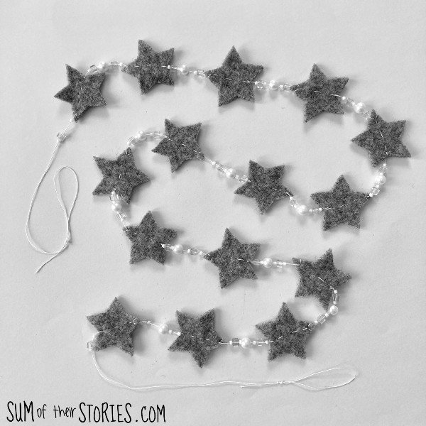 tuesday turn about 229 holiday hype image of felt star garland with beads