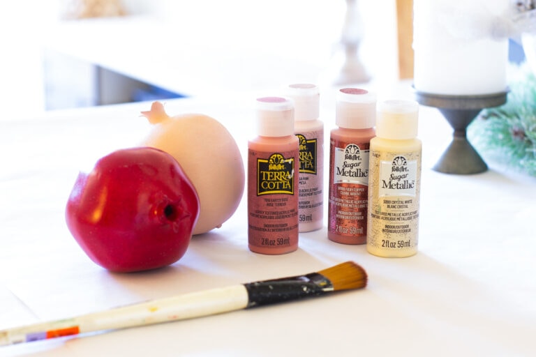 How to Make Faux Sugar Coated Fruit with No Mess