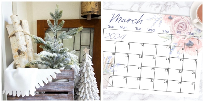 tuesday turn about 234 new year beginnings collage of winter projects and printables