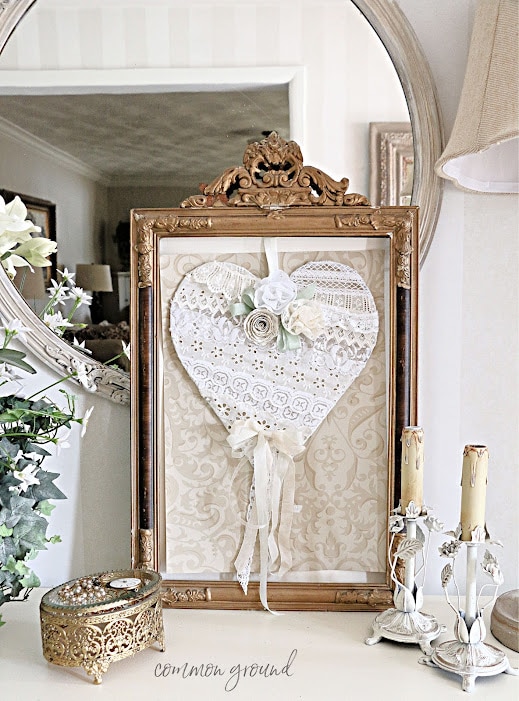tuesday turn about 238 heartfelt fun lace heart wall hanging