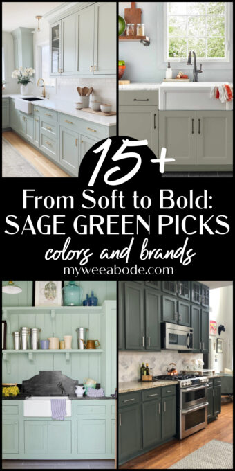 sage green cabinet paint colors collage of sage green cabinets in kitchens