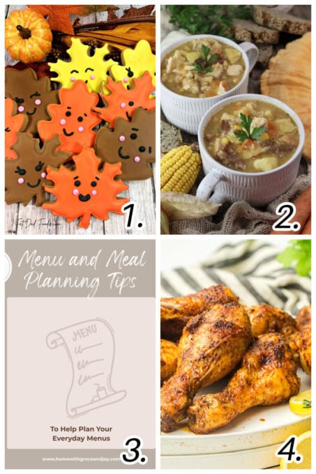 tuesday turn about 322 Yummy Fall Tastes collage of fall food recipes