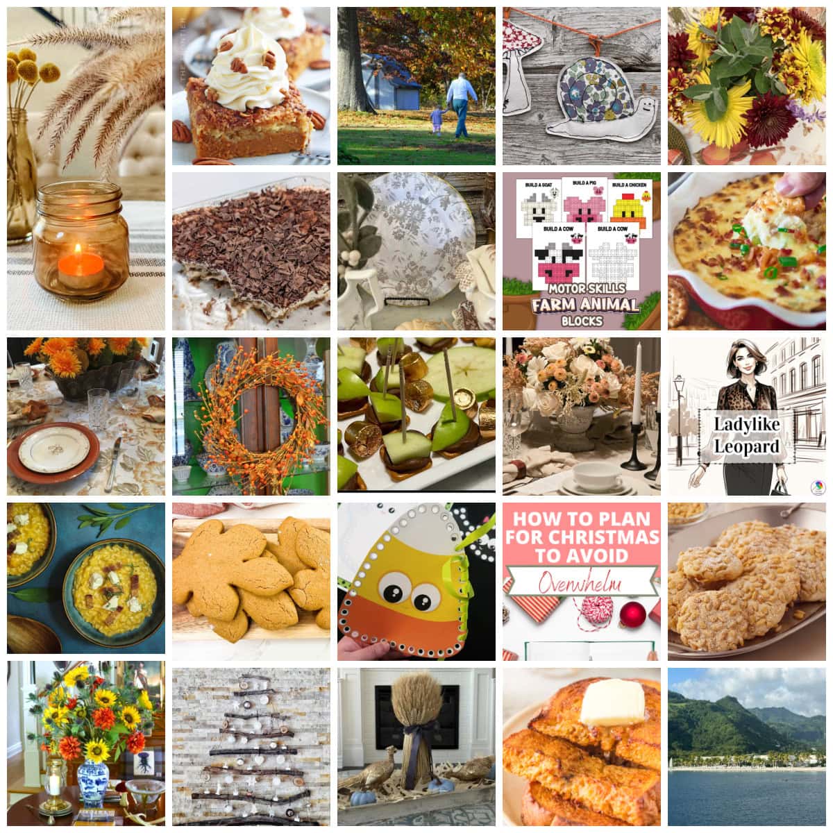 tuesday turn about 325 big october fun collage of fall projects