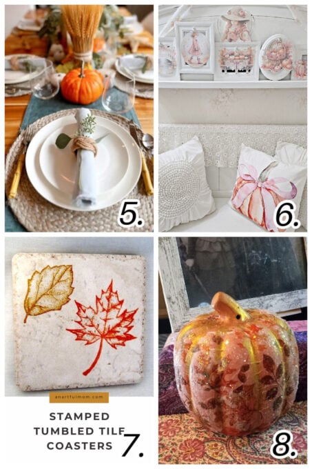 fall project collage