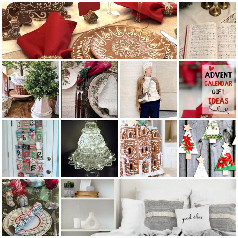 collage of seasonal projects