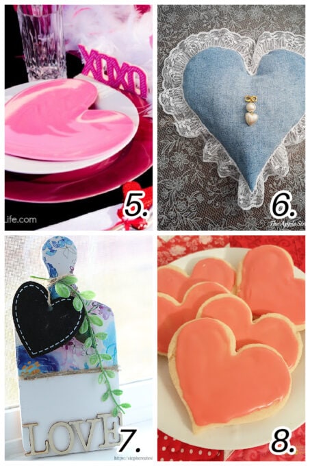 collage of projects and diys