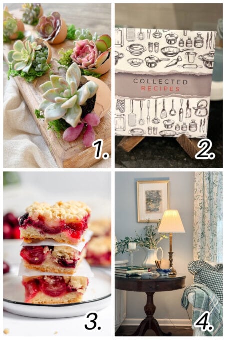 tuesday turn about 343 spring fling collage of spring projects and recipes