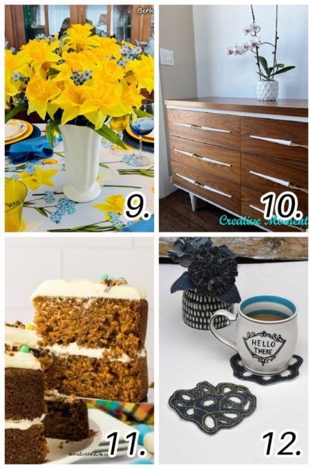 tuesday turn about 343 spring fling collage of spring projects and recipes