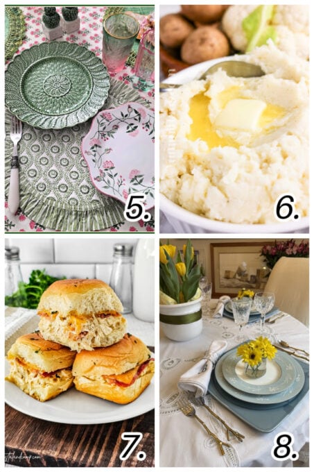 collage of seasonal projects and crafts