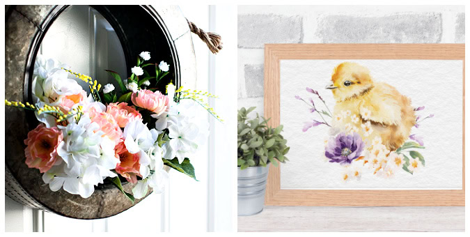 tuesday turn about 345 spring tables and recipes collage of seasonal projects and crafts