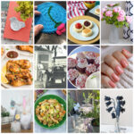 collage of spring projects